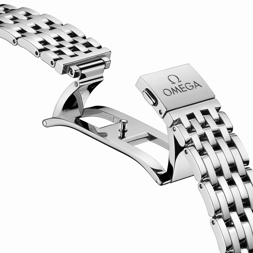 Omega De Ville Prestige Power Reserve 41mm Blue Dial Gents Automatic Watch 43410412103001