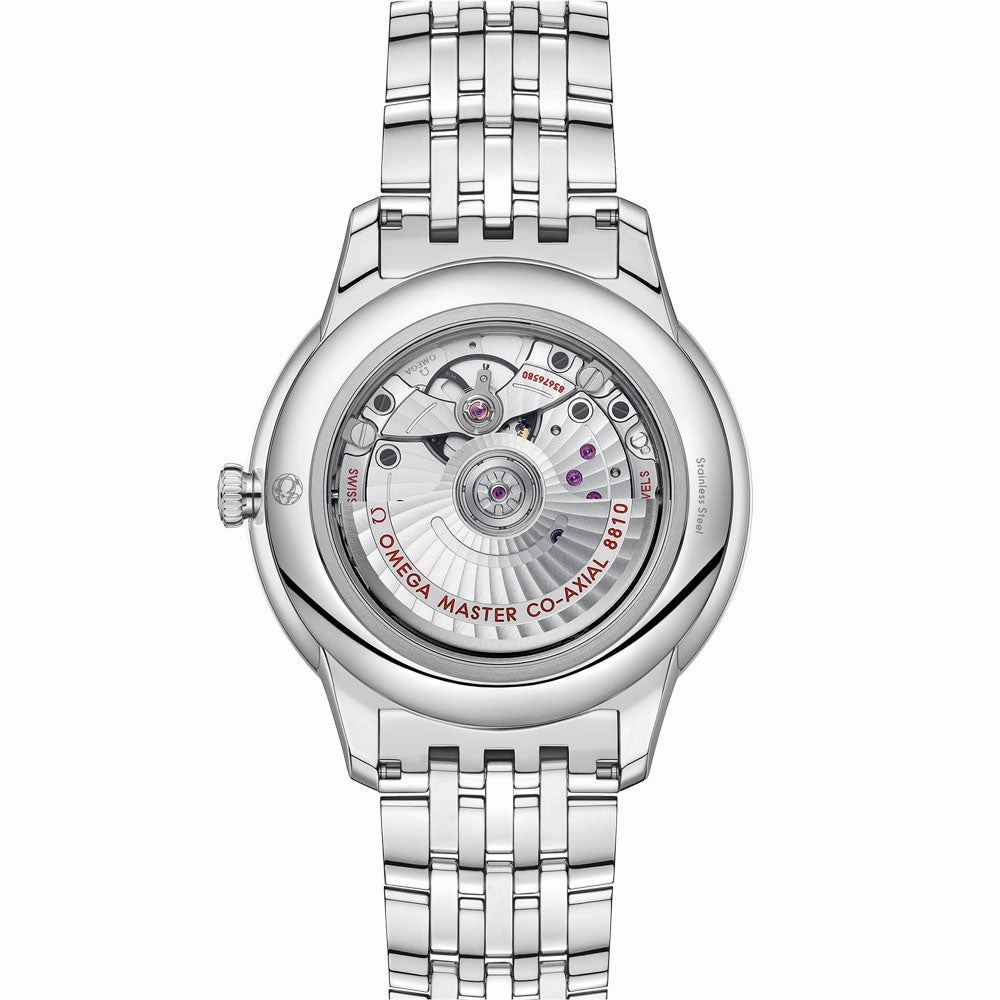 Omega De Ville Prestige Power Reserve 41mm Pink Dial Gents Automatic Watch 43410412110001