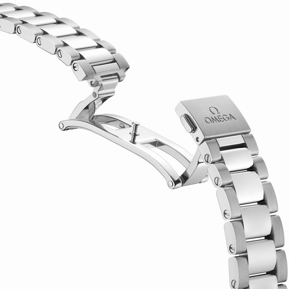 OMEGA Seamaster Aqua Terra 28mm MOP dial Diamond Ladies Quartz Watch 22010286055001