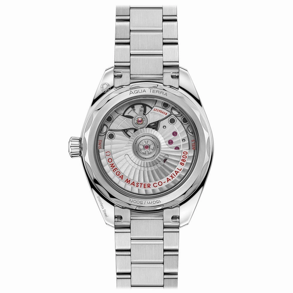 OMEGA Seamaster Aqua Terra Shades 34mm Lagoon Green Dial Automatic Ladies Watch 22010342010001