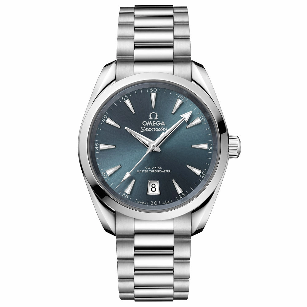 OMEGA Seamaster Aqua Terra Shades 38mm Atlantic Blue Dial Automatic Watch 22010382003003