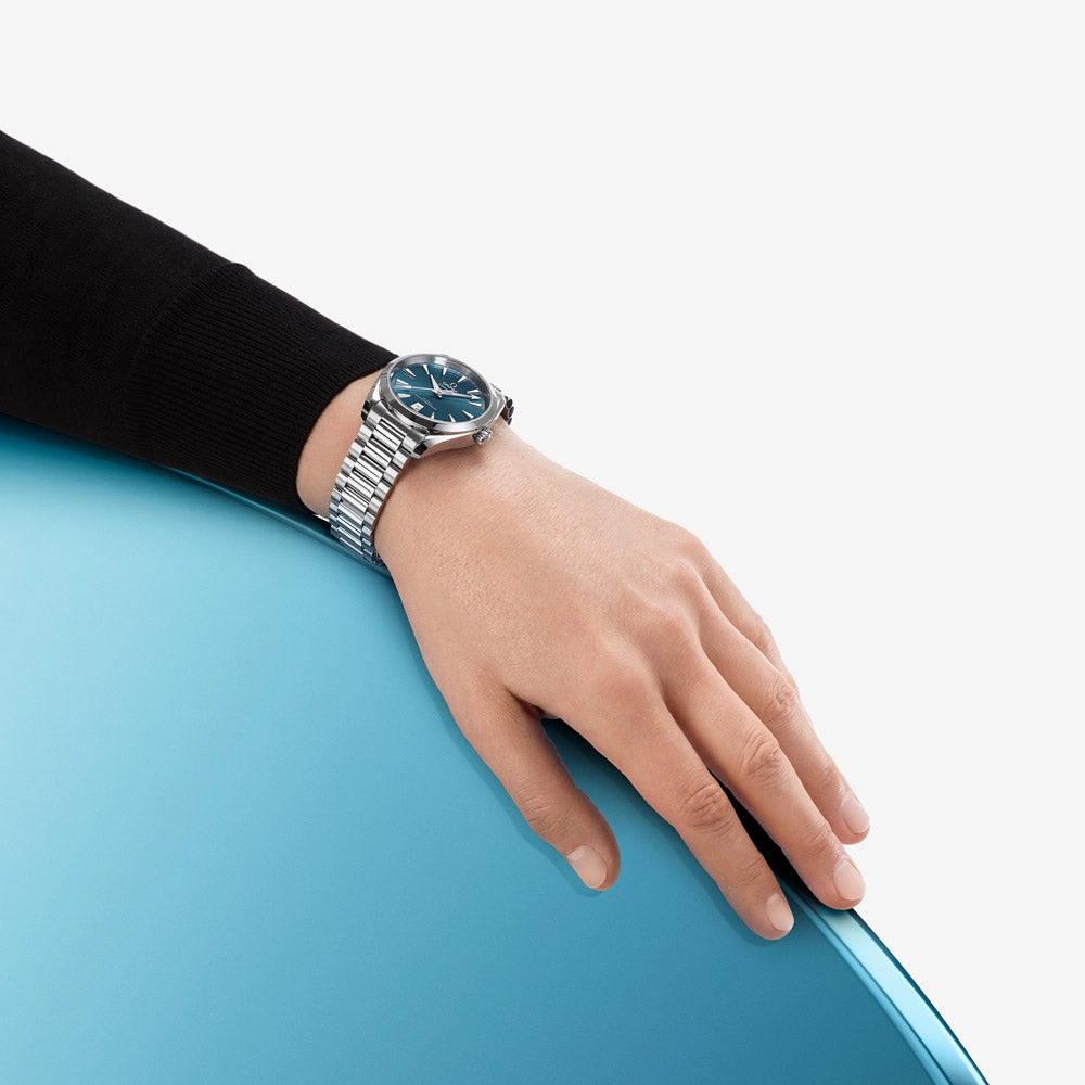 OMEGA Seamaster Aqua Terra Shades 38mm Atlantic Blue Dial Automatic Watch 22010382003003