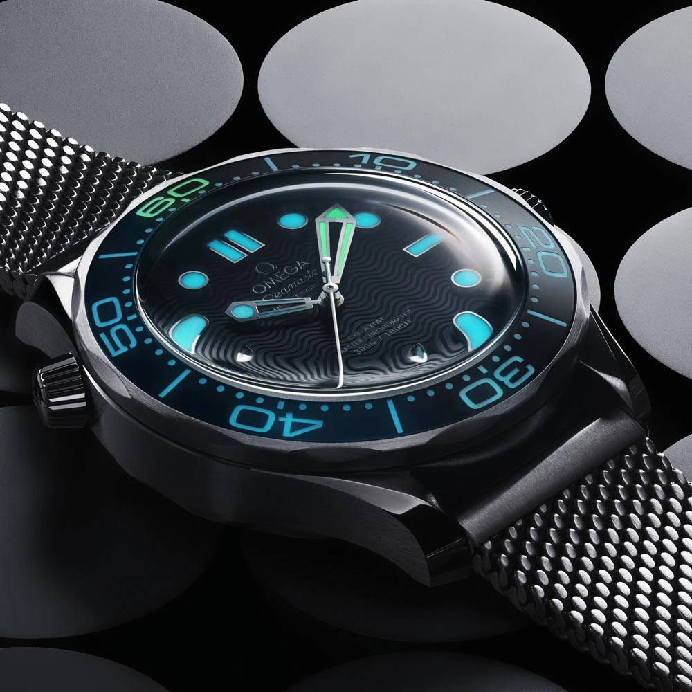 OMEGA Seamaster Diver 300M 007 60th Anniversary Edition 42mm Blue Dial Automatic Gents Watch 21030422003002