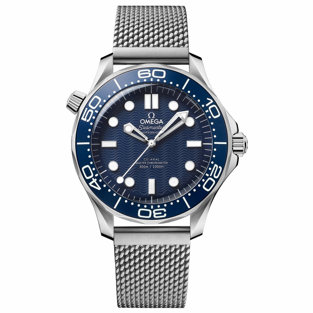 OMEGA Seamaster Diver 300M 007 60th Anniversary Edition 42mm Blue Dial Automatic Gents Watch 21030422003002
