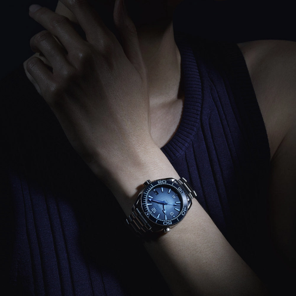 OMEGA Seamaster Planet Ocean 39.5mm Summer Blue Dial Automatic Gents Watch 21530402003002