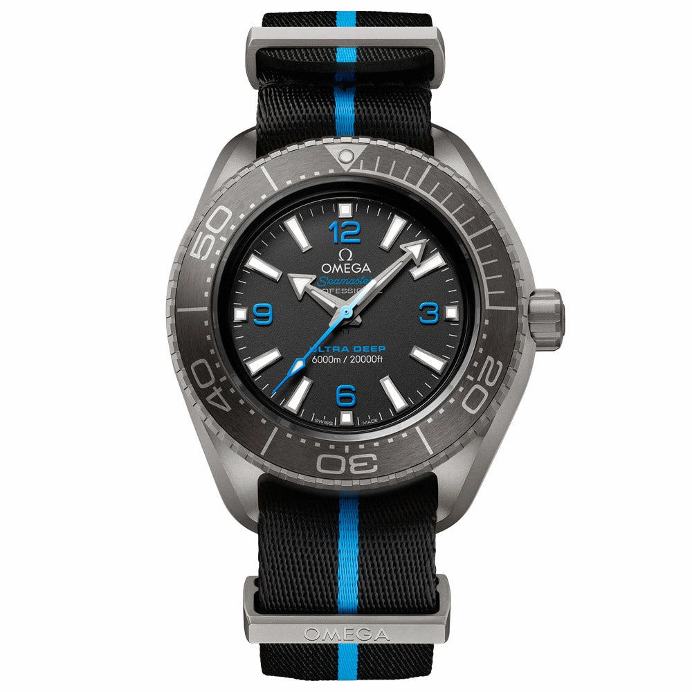 OMEGA Seamaster Planet Ocean 6000M 45.5mm Black Dial Automatic Gents Watch 21592462101001