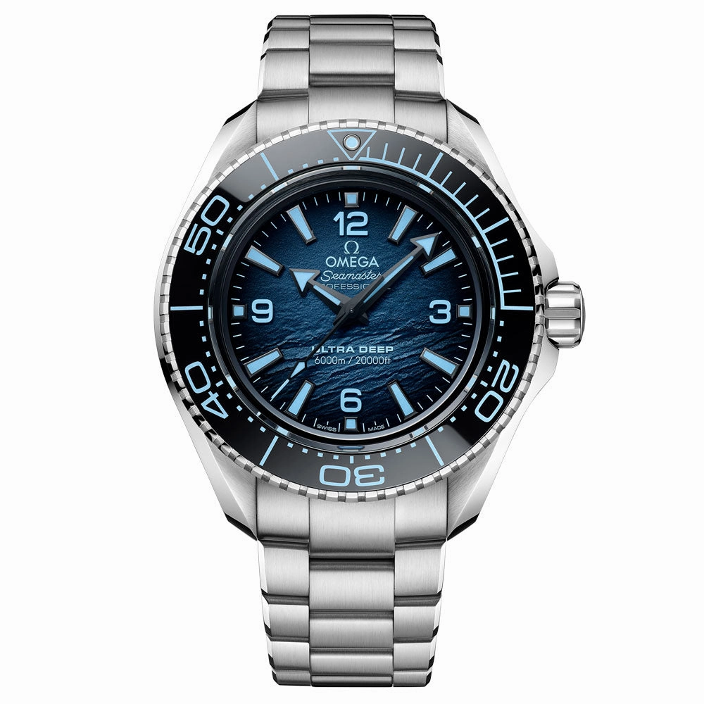 OMEGA Seamaster Planet Ocean 6000M 45.5mm Summer Blue Dial Automatic Gents Watch 21530462103002