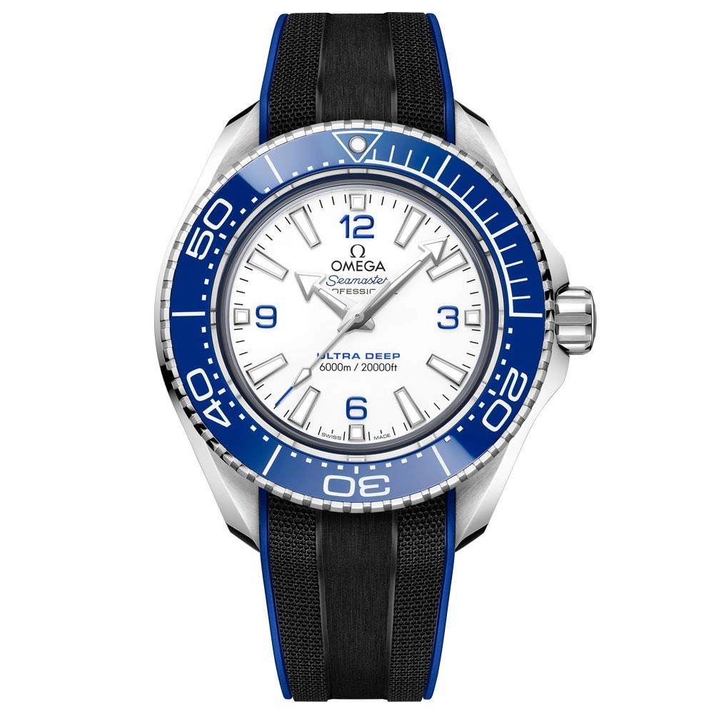 OMEGA Seamaster Planet Ocean 6000M 45.5mm White Dial Automatic Gents Watch 21532462104001