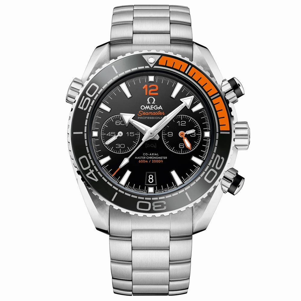 OMEGA Seamaster Planet Ocean 600M 45.5mm Black Dial Automatic Chronograph Gents Watch 21530465101002
