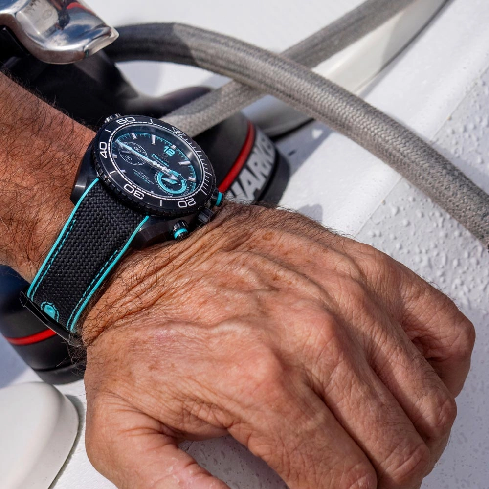 OMEGA Seamaster Planet Ocean 600M 45.5mm Black Dial Black Ceramic Automatic Chronograph Gents Watch 21592465101003