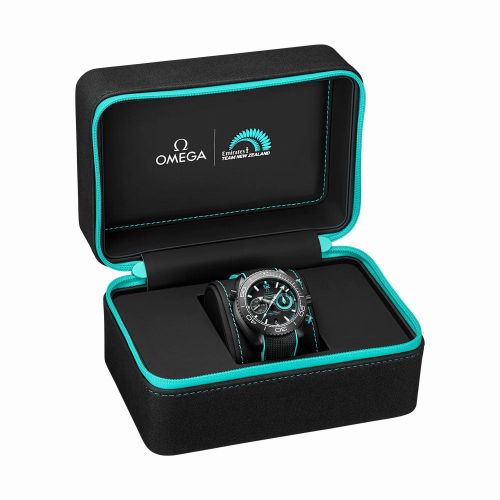 OMEGA Seamaster Planet Ocean 600M 45.5mm Black Dial Black Ceramic Automatic Chronograph Gents Watch 21592465101003