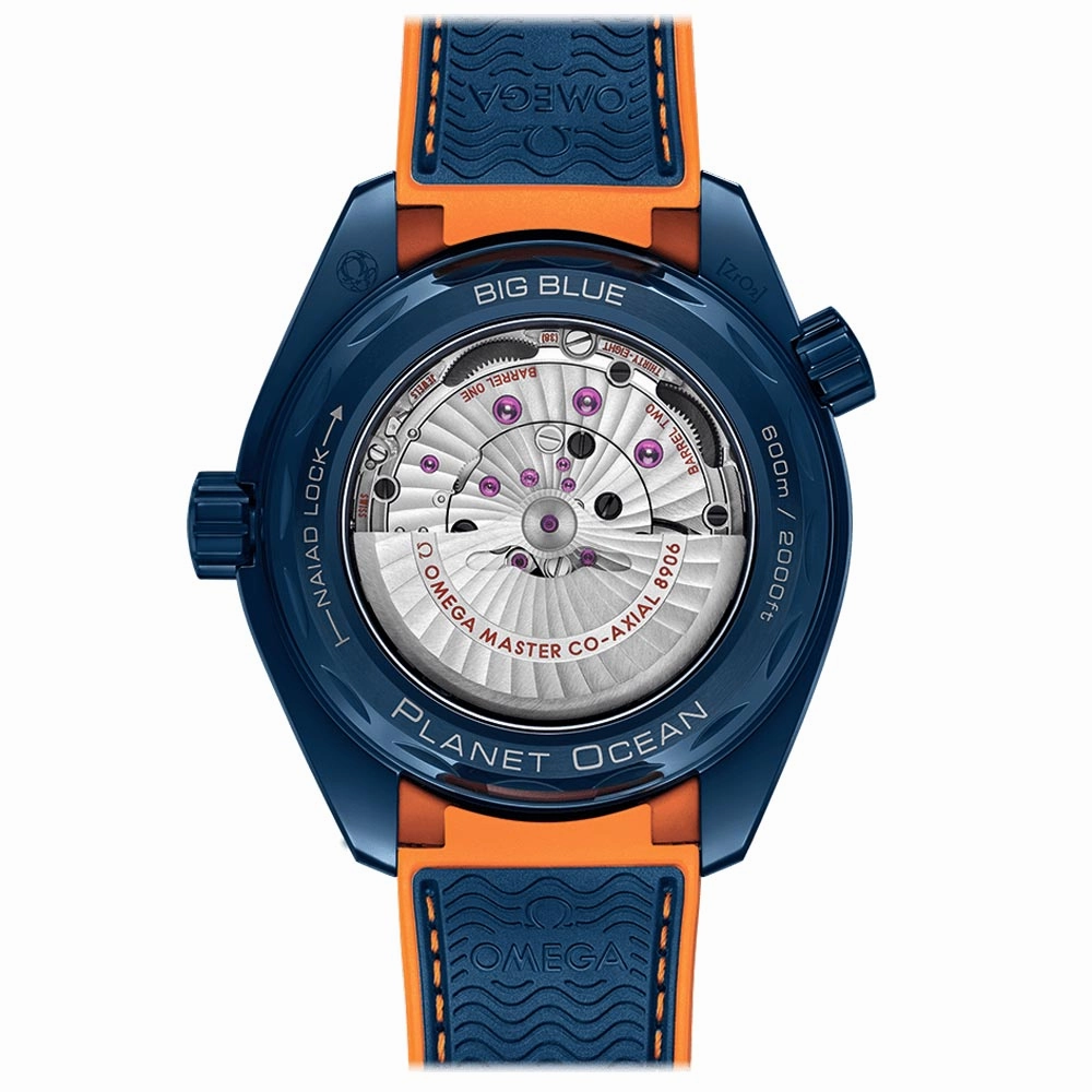 OMEGA Seamaster Planet Ocean 600M GMT 45.5mm Blue Dial Ceramic Automatic Gents Watch 21592462203001