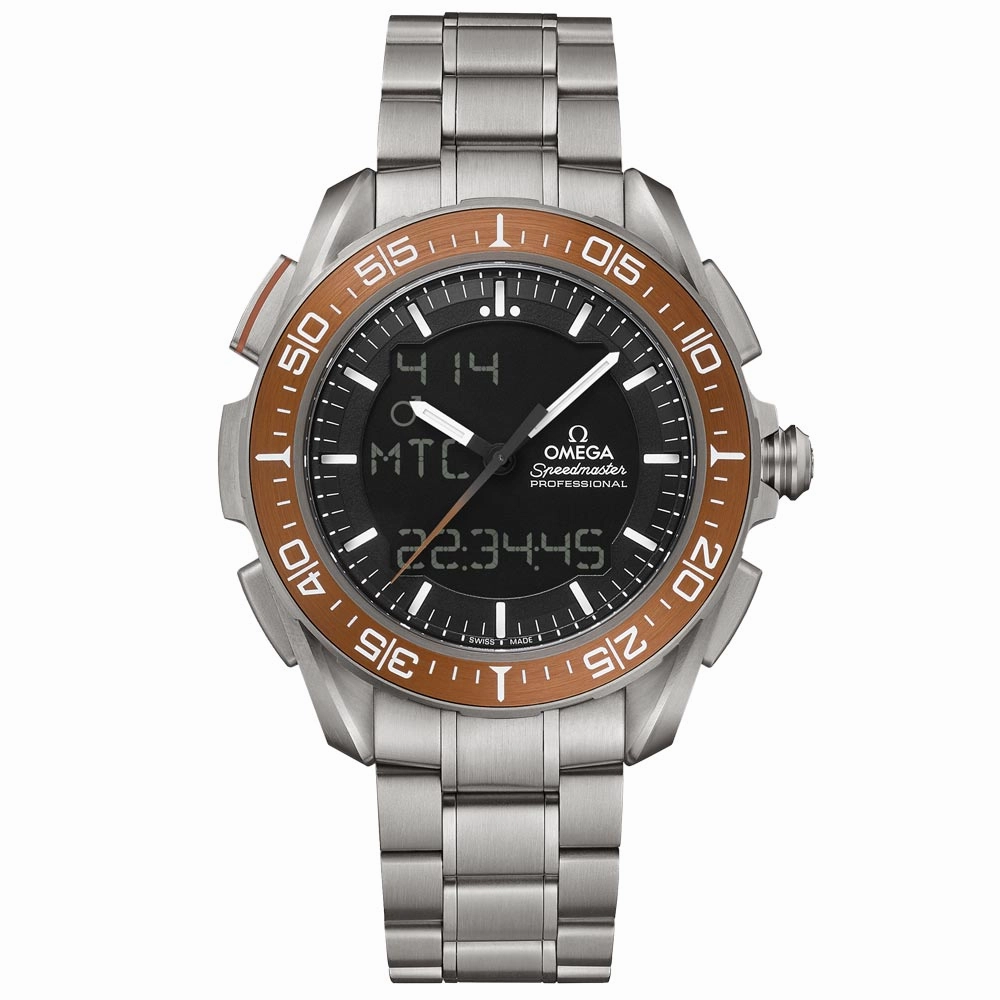 OMEGA Speedmaster X-33 Marstimer Chronograph 45mm Titanium Gents Quartz Watch 31890457901003