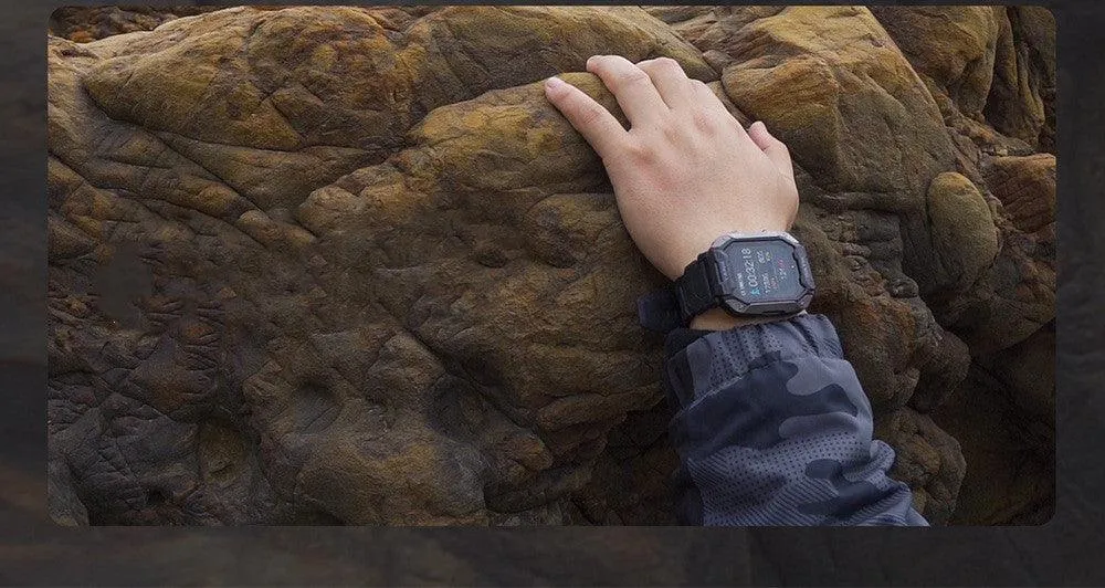 Outdoor Smart Watch 5ATM IP69K Waterproof Bluetooth