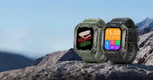 Outdoor Smart Watch 5ATM IP69K Waterproof Bluetooth 