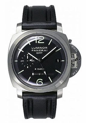 Panerai Historic Luminor 1950 8 Days GMT Watch - PAM00233 