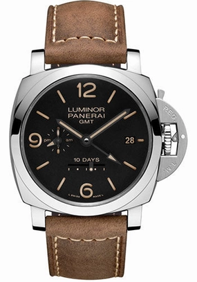Panerai Luminor 1950 10 Days GMT Automatic Acciaio Watch - PAM00533 