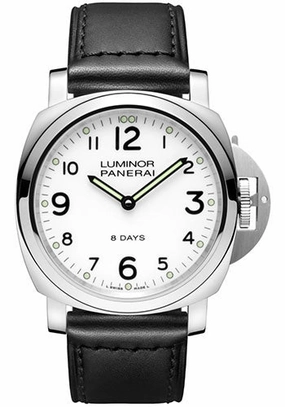 Panerai Luminor Base 8 Days Acciaio Watch - PAM00561 
