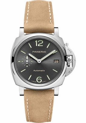 Panerai Luminor Due - 38mm - Polished Steel - Sun-Brushed Anthracite Dial - PAM00755 