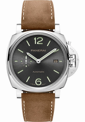 Panerai Luminor Due - 42mm - Polished Steel - Sun-Brushed Anthracite Dial - PAM00904 