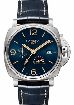 Panerai Luminor Due GMT Power Reserve - 45mm - Brushed Titanium - PAM00964 