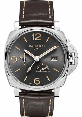 Panerai Luminor Due GMT Power Reserve - 45mm - Steel - PAM00944 