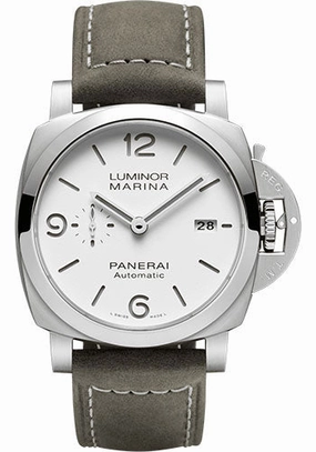 Panerai Luminor Marina - 44mm - Brushed Steel - White Dial - PAM01314 