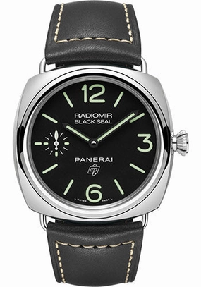 Panerai Radiomir Black Seal Logo - 45mm - Polished Steel - PAM00754 