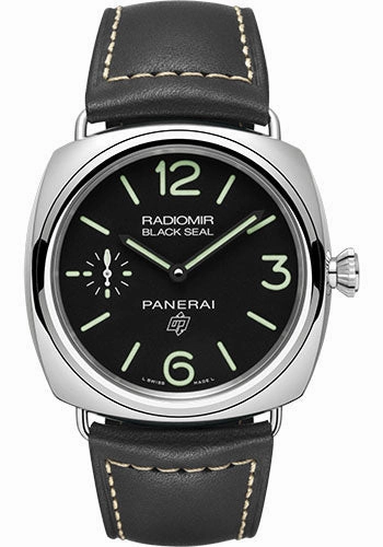 Panerai Radiomir Black Seal Logo - 45mm - Polished Steel - PAM00754 