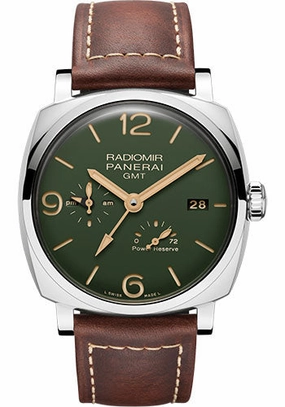 Panerai Radiomir GMT Power Reserve - 45mm - Polished Steel - PAM00999 