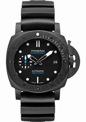 Panerai Submersible Carbotech - 42mm Carbotech Case - Black Dial - PAM01231 