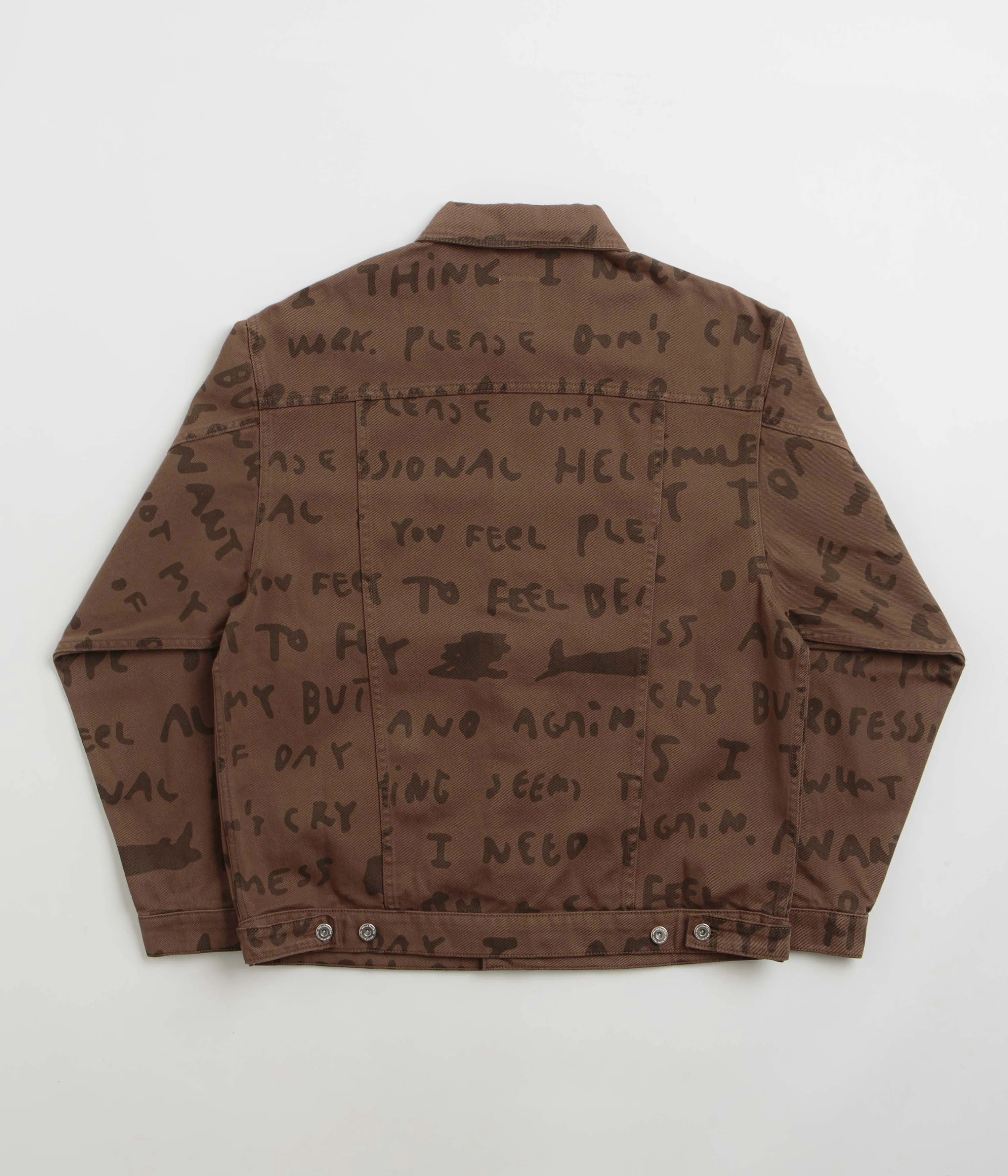 Polar Sad Notes Patrik Jacket - Walnut Polar Clothing