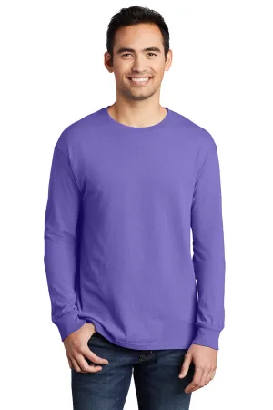 Port & Company Mens Beach Wash Long Sleeve Crewneck T-Shirt - Amethyst Purple  Buy the latest Clothing Port-Company