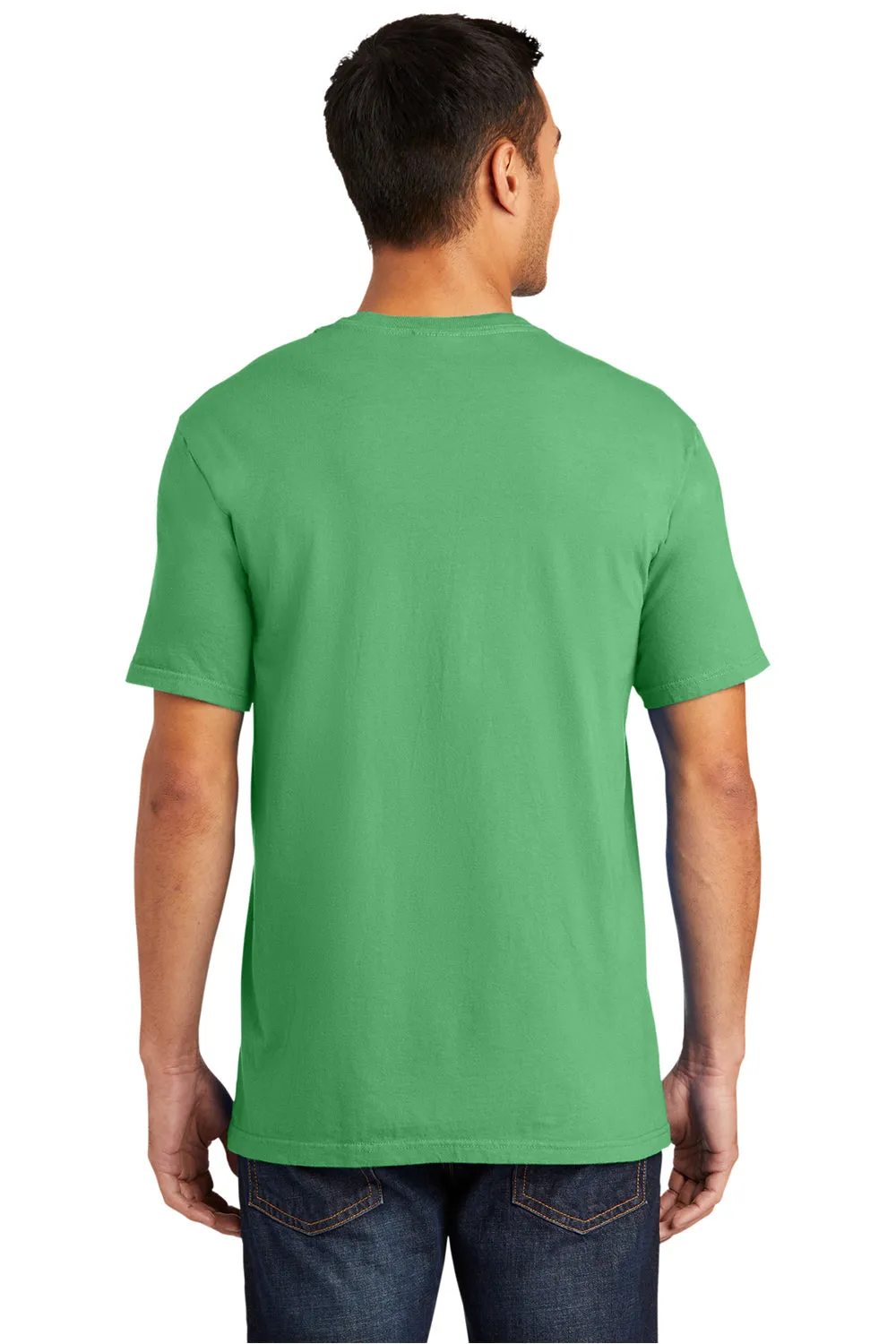 Port & Company Mens Beach Wash Short Sleeve Crewneck T-Shirt - Guacamole Green - Closeout  Buy the latest Clothing Port-Company