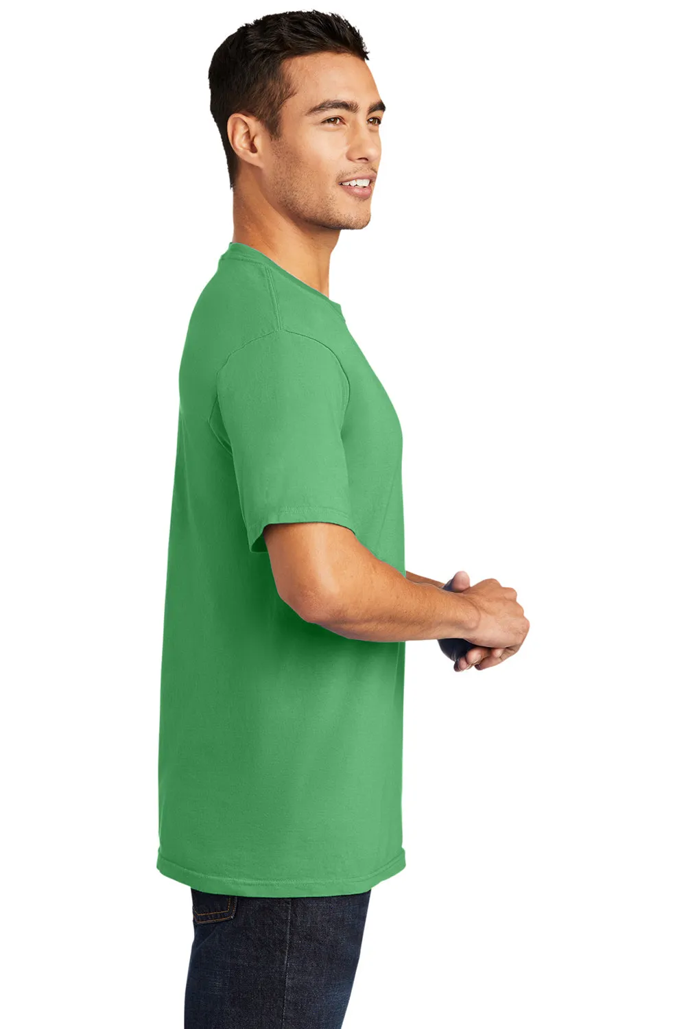 Port & Company Mens Beach Wash Short Sleeve Crewneck T-Shirt - Guacamole Green - Closeout  Buy the latest Clothing Port-Company