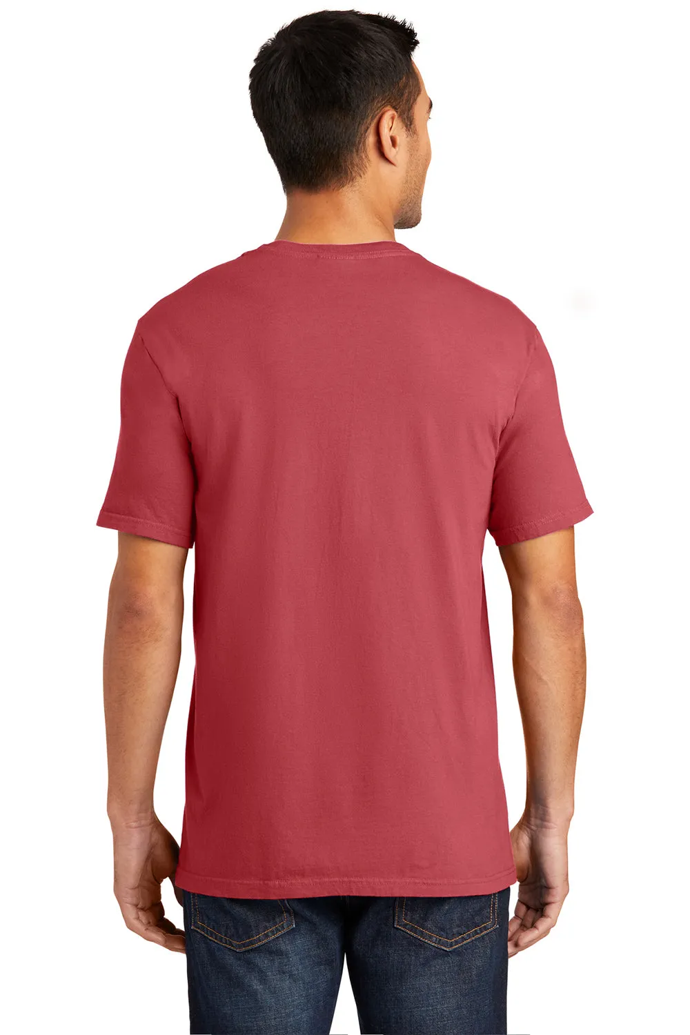 Port & Company Mens Beach Wash Short Sleeve Crewneck T-Shirt - Merlot Red  Buy the latest Clothing Port-Company