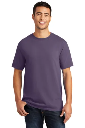 Port & Company Mens Beach Wash Short Sleeve Crewneck T-Shirt - Vintage Plum Purple  Buy the latest Clothing Port-Company