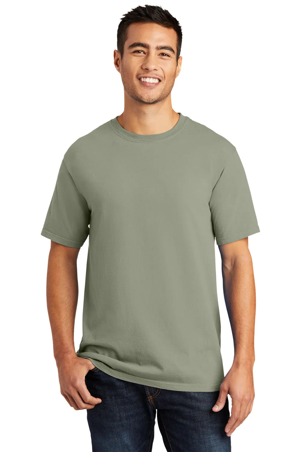 Port & Company Mens Beach Wash Short Sleeve Crewneck T-Shirt - Walnut  Buy the latest Clothing Port-Company