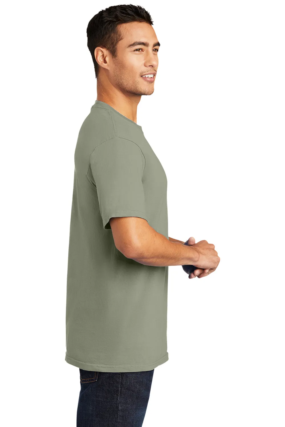 Port & Company Mens Beach Wash Short Sleeve Crewneck T-Shirt - Walnut  Buy the latest Clothing Port-Company
