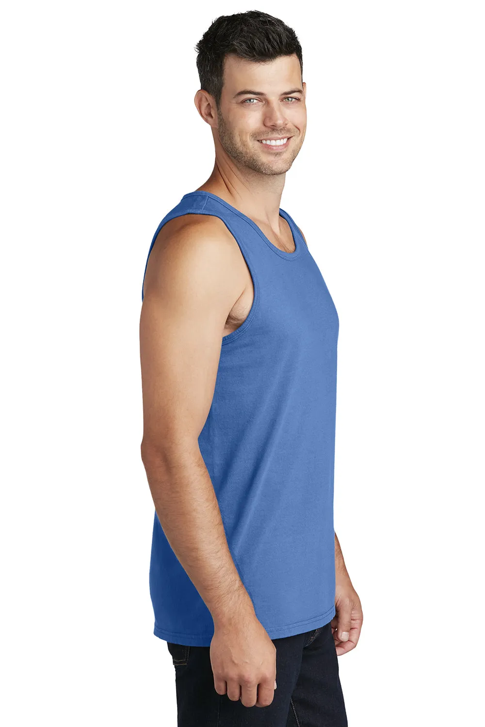 Port & Company Mens Beach Wash Tank Top - Blue Moon  Buy the latest Clothing Port-Company