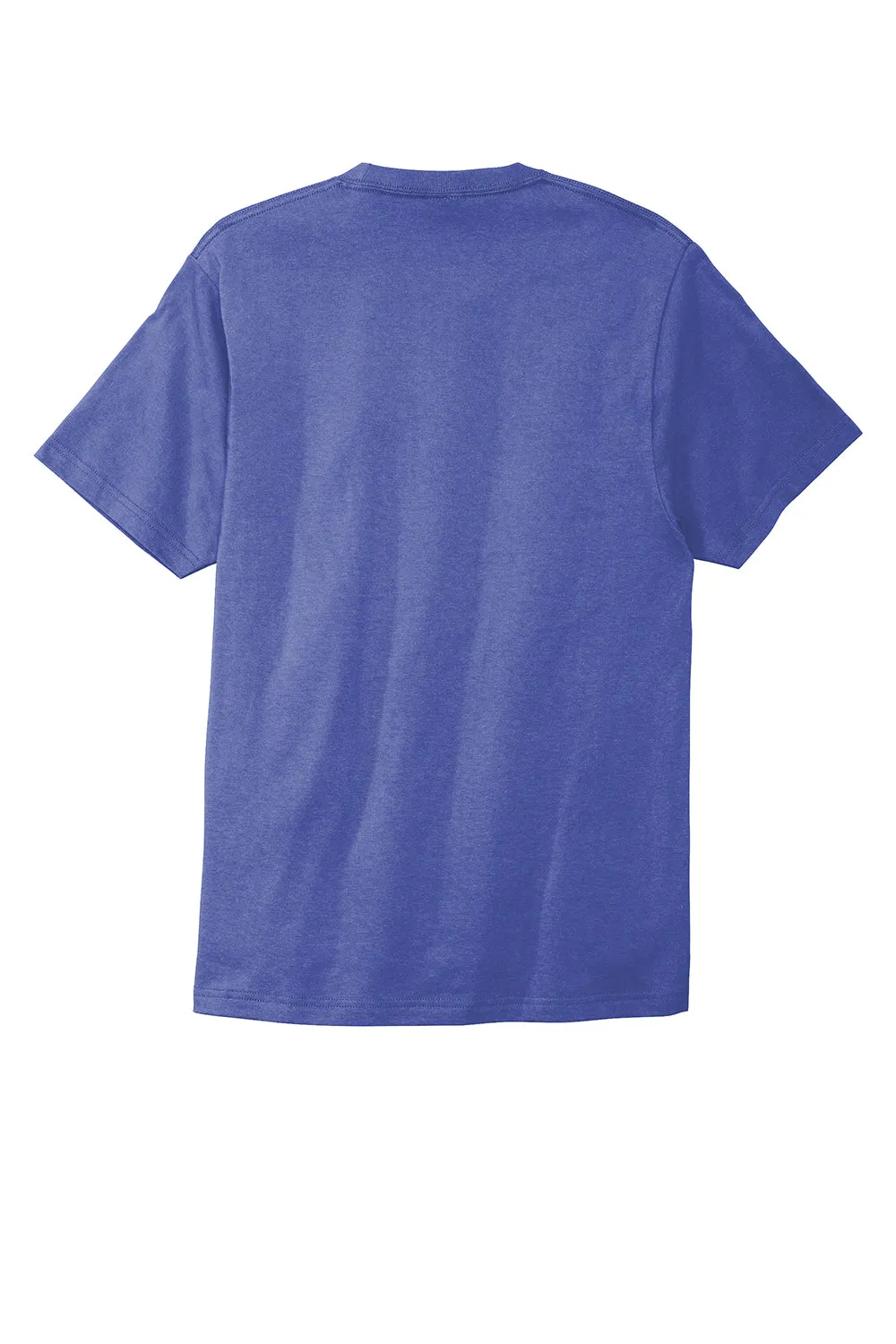 Port & Company Mens Bouncer Short Sleeve Crewneck T-Shirt - Blue Iris  Buy the latest Clothing Port-Company