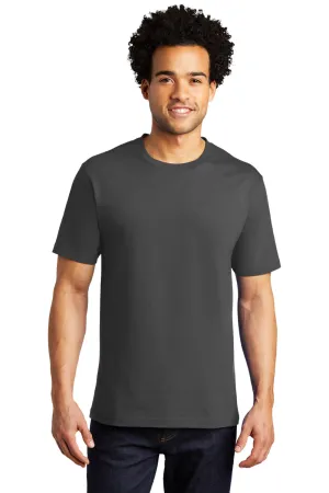 Port & Company Mens Bouncer Short Sleeve Crewneck T-Shirt - Coal Grey  Buy the latest Clothing Port-Company