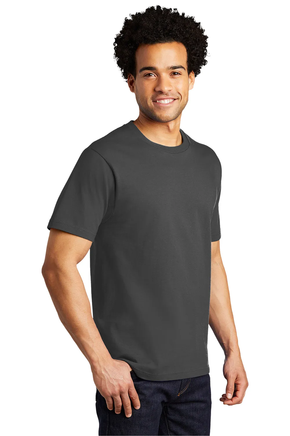 Port & Company Mens Bouncer Short Sleeve Crewneck T-Shirt - Coal Grey  Buy the latest Clothing Port-Company