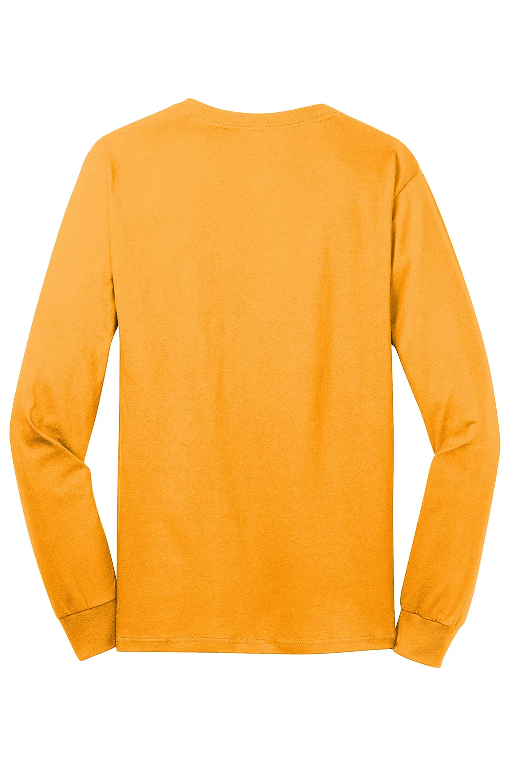 Port & Company Mens Core Long Sleeve Crewneck T-Shirt - Gold  Buy the latest Clothing Port-Company