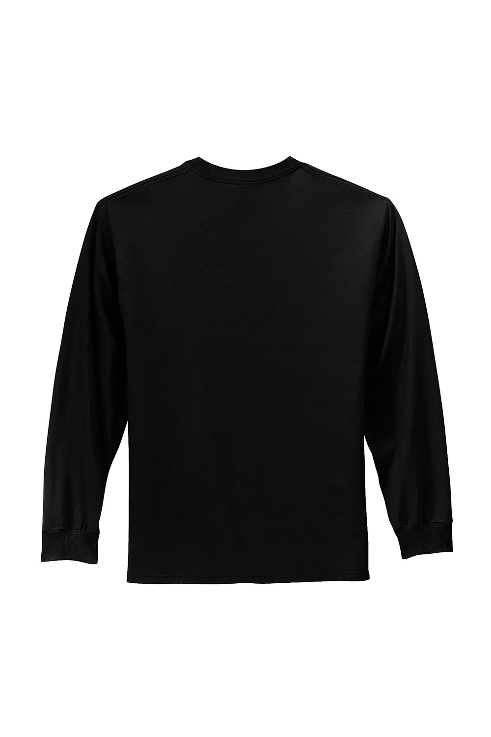 Port & Company Mens Core Long Sleeve Crewneck T-Shirt - Jet Black  Buy the latest Clothing Port-Company