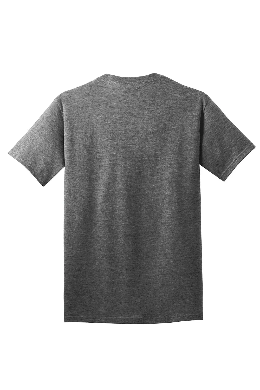 Port & Company Mens Core Short Sleeve Crewneck T-Shirt - Heather Graphite Grey  Buy the latest Clothing Port-Company