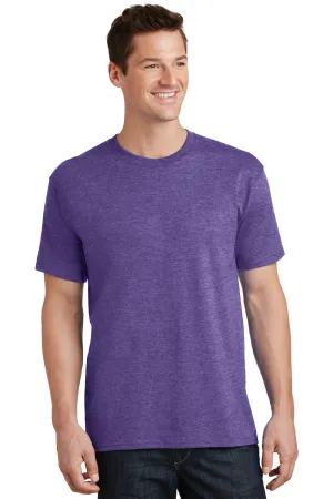 Port & Company Mens Core Short Sleeve Crewneck T-Shirt - Heather Purple  Buy the latest Clothing Port-Company