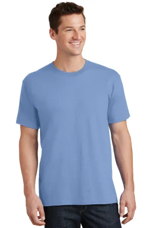 Port & Company Mens Core Short Sleeve Crewneck T-Shirt - Light Blue  Buy the latest Clothing Port-Company
