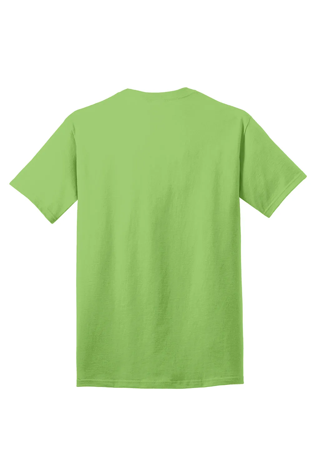 Port & Company Mens Core Short Sleeve Crewneck T-Shirt - Lime Green  Buy the latest Clothing Port-Company