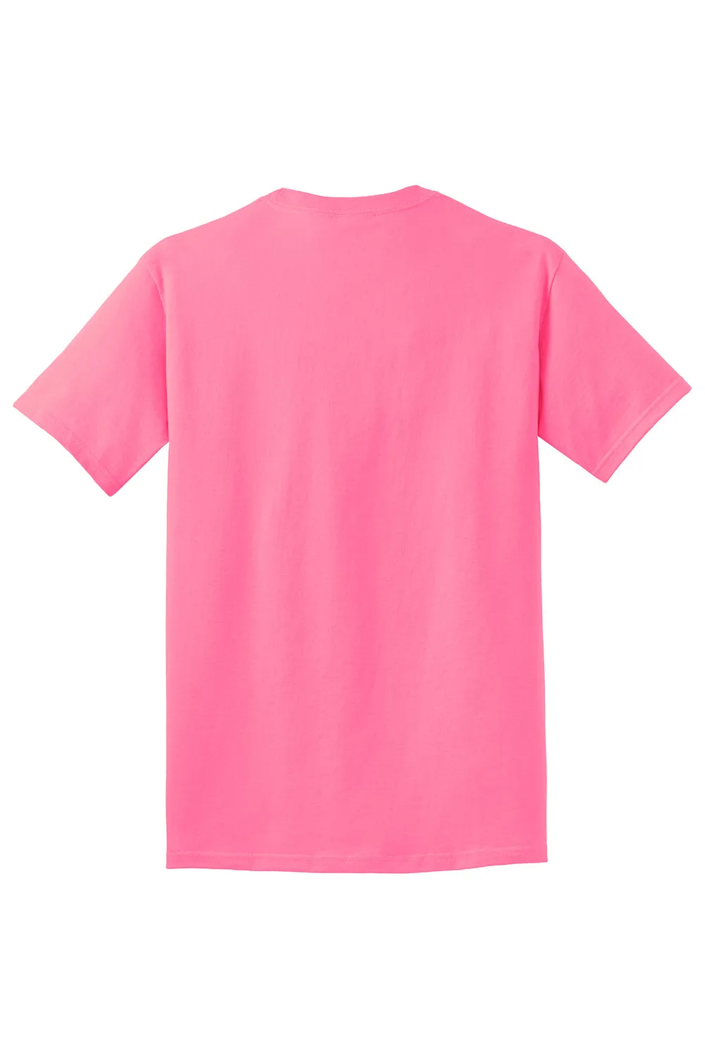 Port & Company Mens Core Short Sleeve Crewneck T-Shirt - Neon Pink  Buy the latest Clothing Port-Company